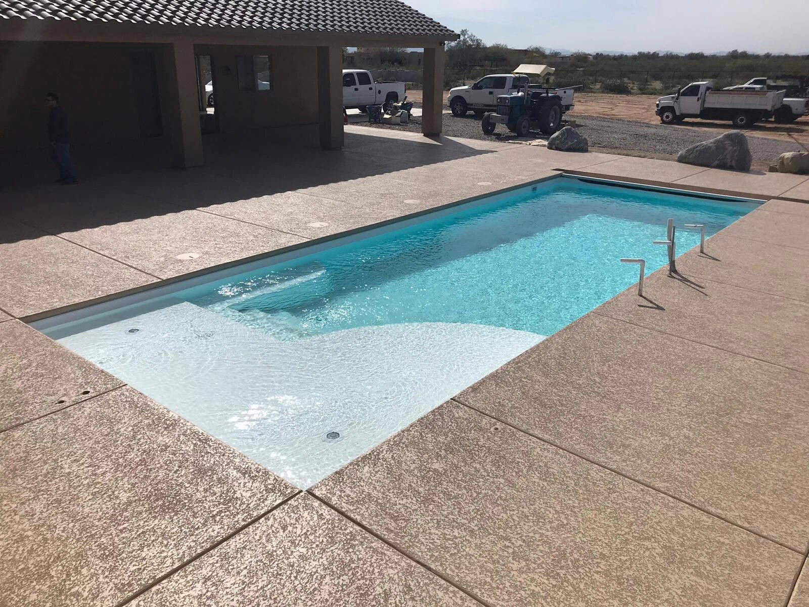 Backyard pool paradise