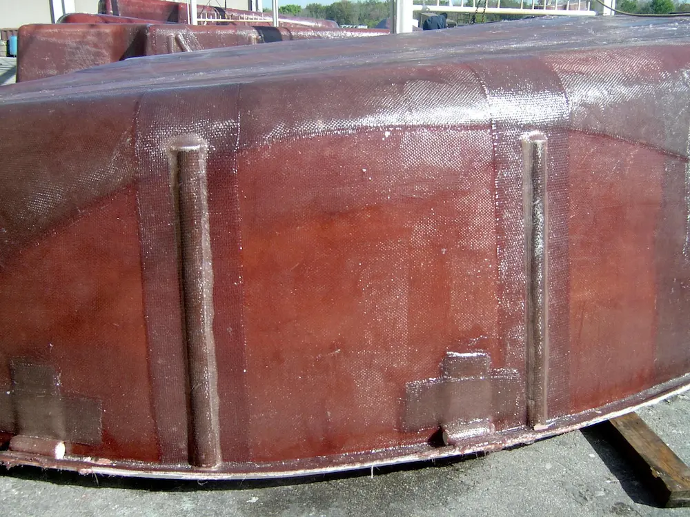 San Juan fiberglass pool manufacturing process